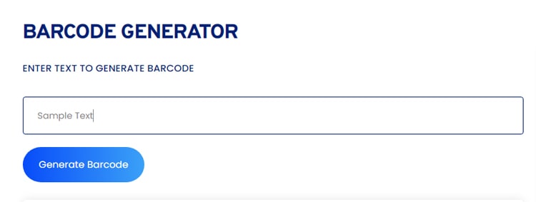 Free Barcode Generator Online