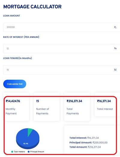 Mortgage Calculator